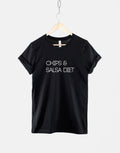 Chips and Salsa Diet T Shirt Mexican Fiesta Party TShirt Cinco De Mayo Mexican Food TShirt Graphic Tee – Warm & Stylish · Top Pick For Any Outfit