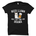Beer Llama Shirt Beer Llama TShirt Llama Lover Gift Llama Lover Shirt Funny Beer Shirt Funny Beer Gift Beer Lover Gift OS1562 Graphic Tee – Soft Feel · High-Quality Print