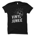 Vinyl Junkie Shirt Vinyl Junkie Gift Vinyl Collector Shirt Record Collector Gift Records Shirt Vinyl Shirt DJ gift DJ Shirt OS2045 Graphic Tee – Cozy Vibes · High-Quality Print