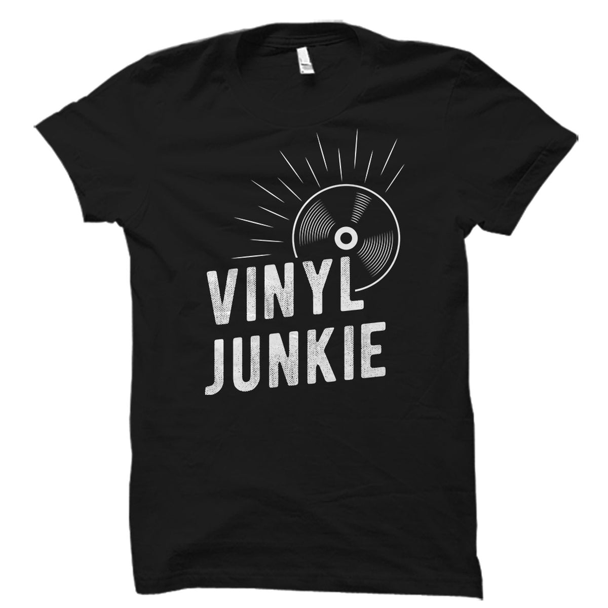 Vinyl Junkie Shirt Vinyl Junkie Gift Vinyl Collector Shirt Record Collector Gift Records Shirt Vinyl Shirt DJ gift DJ Shirt OS2045 Graphic Tee – Cozy Vibes · High-Quality Print