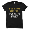 Bald Gift Bald Shirt Bald Man Gift Bald Dad Gift Bald Uncle Shirt Bald Grandpa Gift Bald Guy Shirt Workout Who Needs Hair OS2015 Graphic Tee – Premium Graphic · Great Gift For Fans