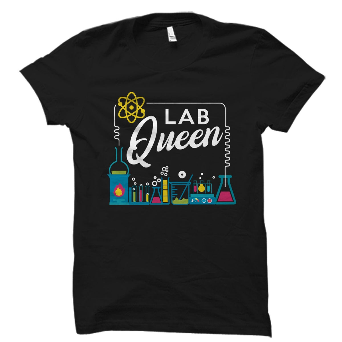 Chemist Gift Lab Queen Shirt Science Nerd Gift Laboratory Shirt Lab Shirt Gift For Science Teacher Chemistry TShirt Science OS1861 Graphic Tee – Premium Graphic · Great Gift For Fans