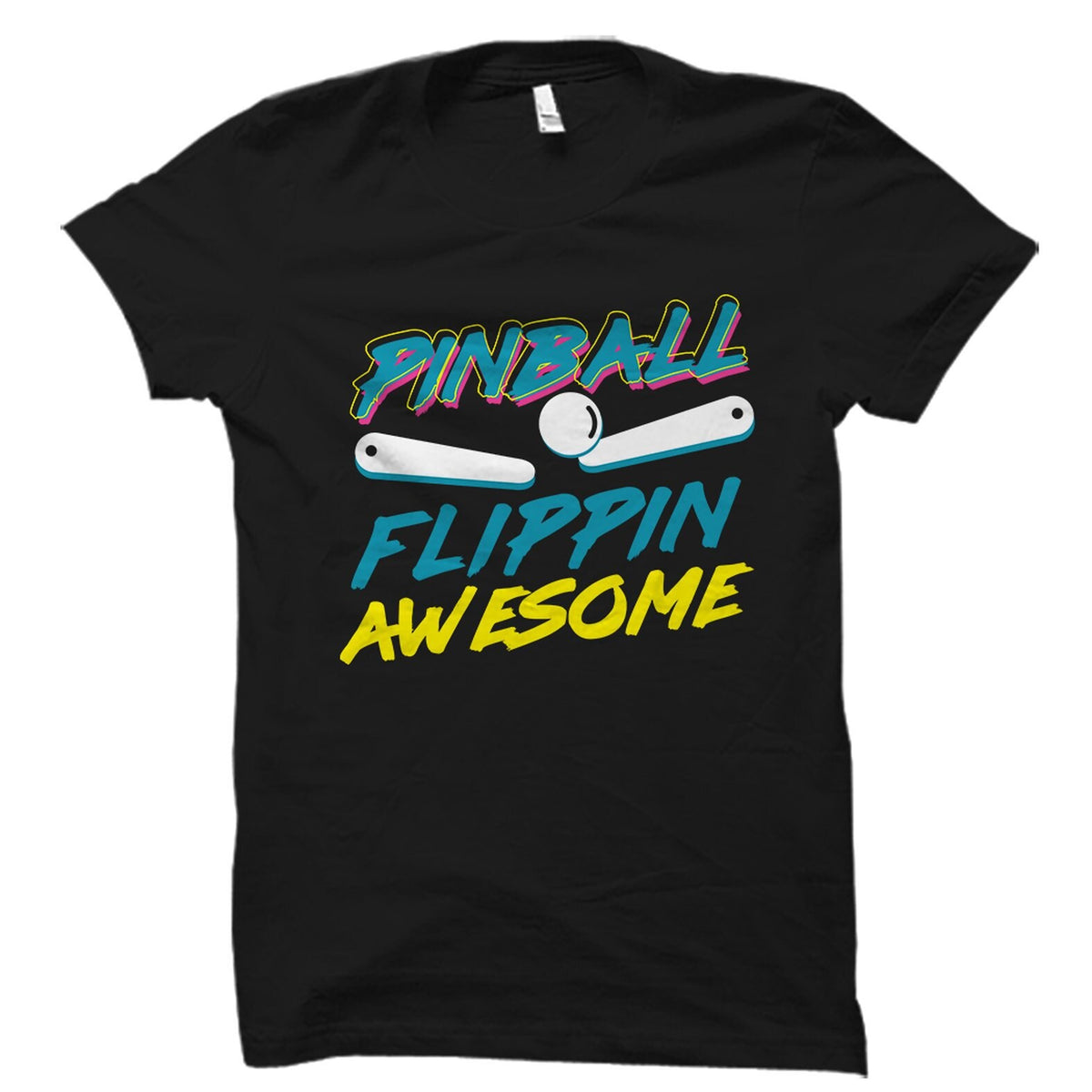 Pinball Gift Pinball Shirt Arcade Gamer Gift Arcade TShirt Arcade Gamer Shirt Pin Ball Shirt Retro Gamer Pinball Flippin39 OS5889 Graphic Tee – Easygoing Wear · Must-Have Style
