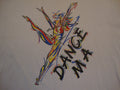 Vintage 8039s Dance Ma Long Sleeve White T Shirt Size L Graphic Tee – Bold Style · High-Quality Print