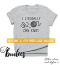 Funny Shirt Knitting Gift Mothers Day Gift for Mom Shirt Crochet Tshirt T shirt Knot Women Ladies Present Yarn Knit Knitter Knotty Hooker Graphic Tee – Premium Graphic · High-Quality Print