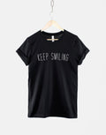 Mental Health TShirt Keep Smiling TShirt Happiness TShirt Positive Slogan Shirt Graphic Tee – Fan Favorite · Perfect For Daily Wear
