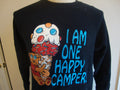 Vintage 8039s I Am One Happy Camper Teddy Bear Ice Cream Crew Neck Sweatshirt Size M Sweatshirt – Feel-Good Design · Must-Have Style