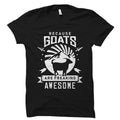 Goat Gift Goat Shirt Goat Lover Gift Goat Lover Shirt Barn Shirt Farm Gift Farm Shirt Farming Shirt Goats Are Awesome OS1940 Graphic Tee – Warm & Stylish · Trending Graphic Apparel