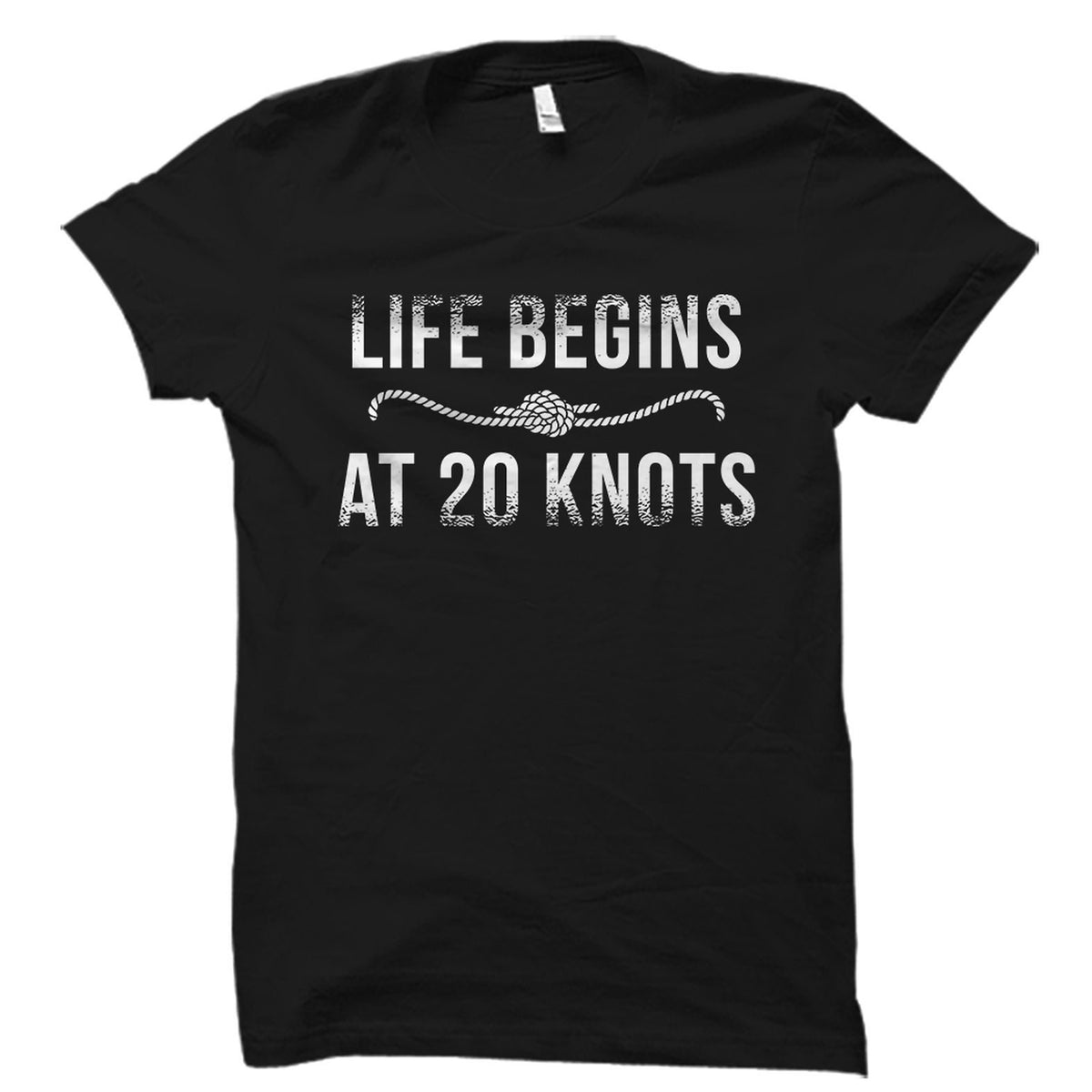 Kitesurfer Gift Kitesurfer Shirt Kitesurfing Gift Kitesurfing TShirt Beach Shirt Summer Shirt Life Begins At 20 OS2084 Graphic Tee – Cozy Vibes · Great Gift For Fans