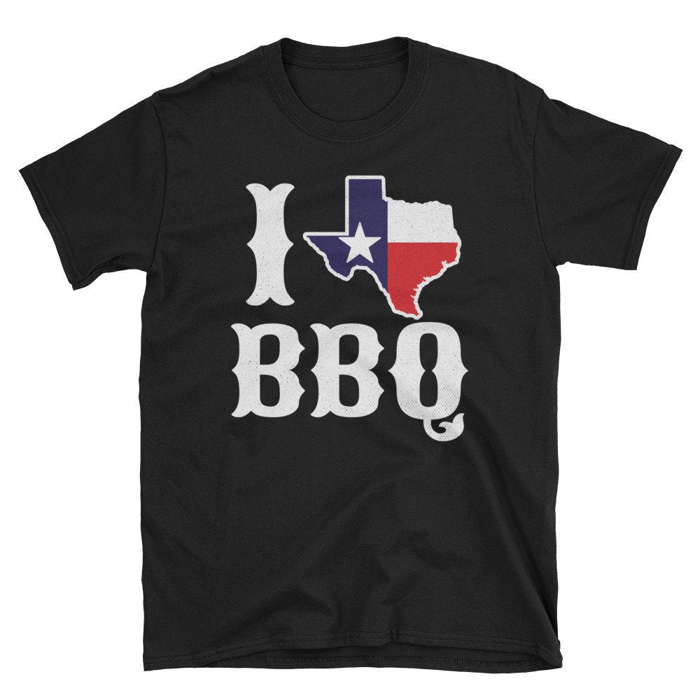 Love BBQ Texas Barbecue Gift ShortSleeve TShirt Graphic Tee – Feel-Good Design · Perfect For Daily Wear
