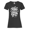 Horse Shirt Just A Girl Who Loves Horses Womens Ladyfit T Shirt Horse Riding Jumping Equestrian Top Womens Horse Gift Graphic Tee – Feel-Good Design · Trending Graphic Apparel