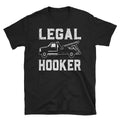 Tow Truck Legal Hooker Pun Funny Apparel ShortSleeve TShirt Graphic Tee – Fan Favorite · Great Gift For Fans