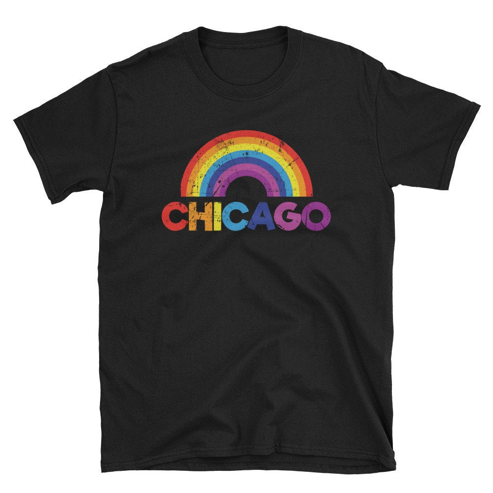 Chicago Flag Chicagoan Apparel Gift ShortSleeve TShirt Graphic Tee – Bold Style · Great Gift For Fans