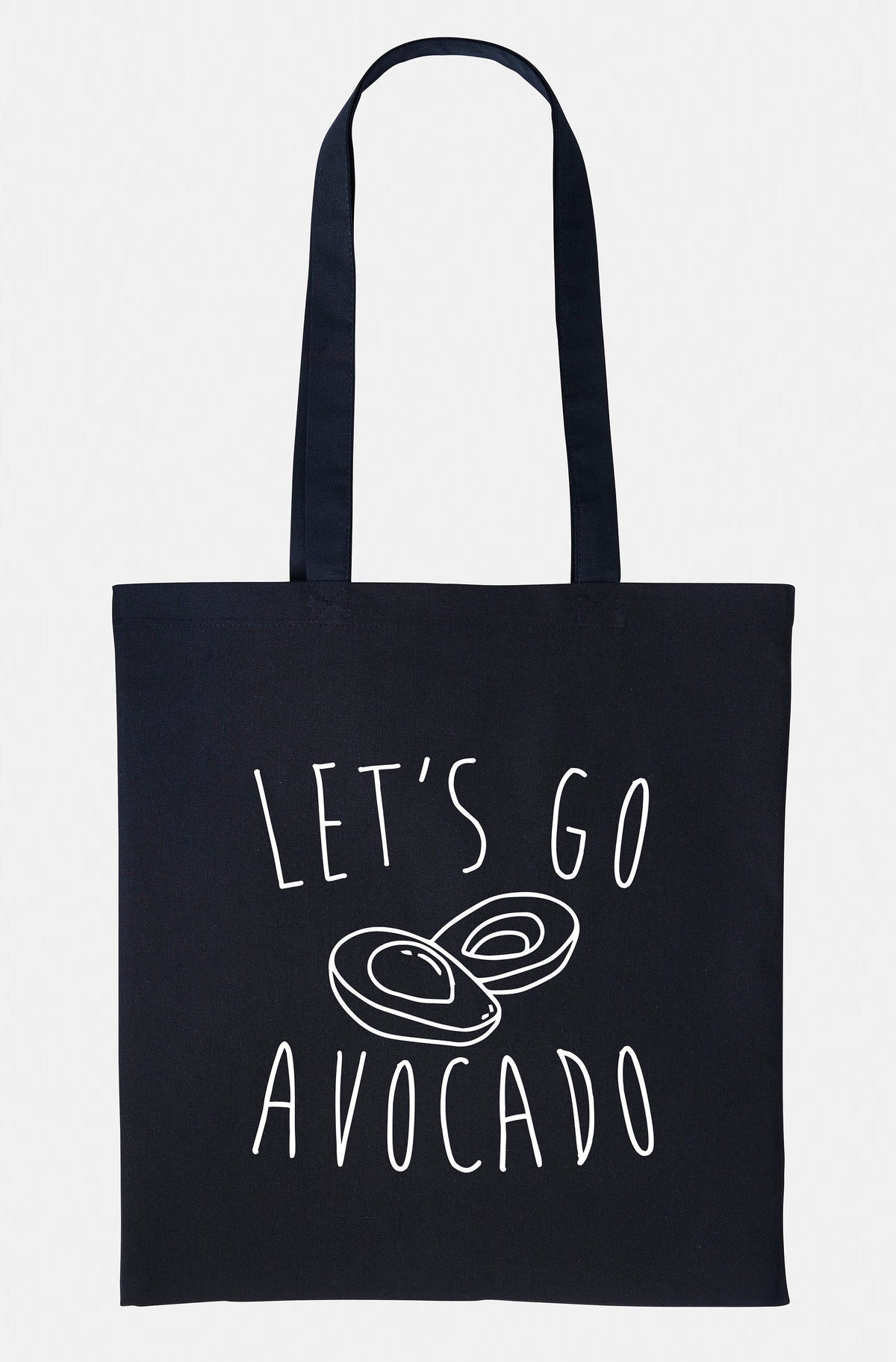 Let39s Go Avocado Tote Bag Vegan Vegetarian Foodie Shopping Bag Avocado Lover Market Grocery Bag Tote Bag – Easygoing Wear · Must-Have Style