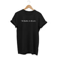 Til death we do Art Aesthetic Shirt Soft Grunge Clothing Women Tees Gift for Artist Artsy T shirt Artist Top Graphic Tee – Cozy Vibes · High-Quality Print