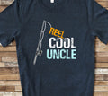 Reel Cool Uncle Shirt Tshirt Uncle Gift from Niece Nephew Birthday Christmas Fathers Day Gifts for Uncle Graphic Tee – Fan Favorite · Perfect For Daily Wear