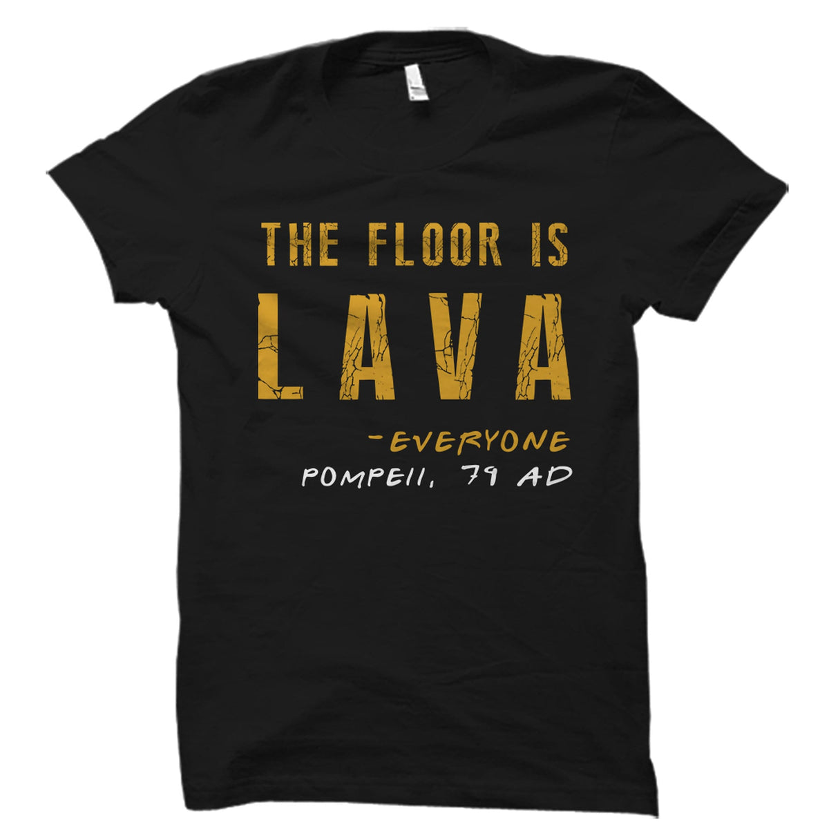 Sarcastic History Gift Funny History Shirt History Teacher Gift Historian Shirt Historian Gift History Teacher The Floor Is Lava OS2388 Graphic Tee – Easygoing Wear · High-Quality Print