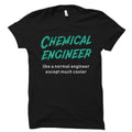 Chemical Engineering Gift Chemical Engineering Shirt Chemical Engineer Gift Chemical Engineer Shirt Like A Normal Engineer OS4211 Graphic Tee – Warm & Stylish · Trending Graphic Apparel