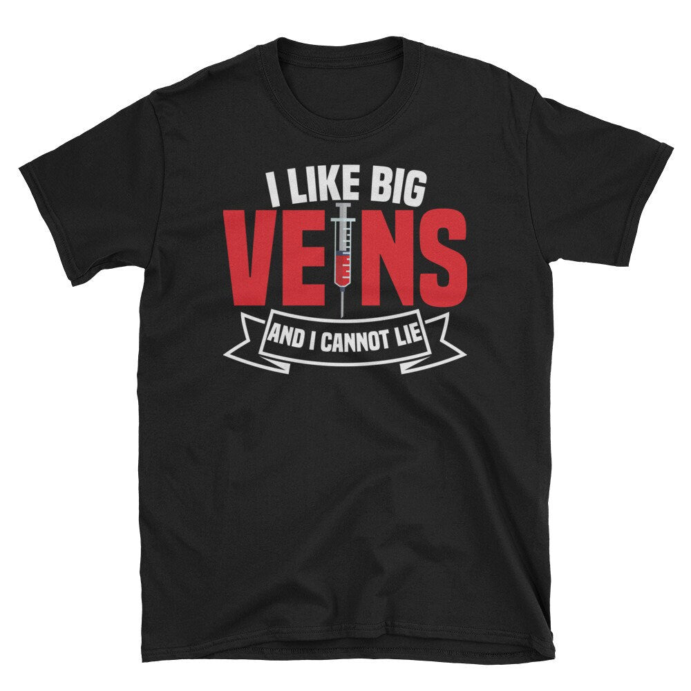 Funny Phlebotomist Apparel ShortSleeve TShirt Graphic Tee – Bold Style · Perfect For Daily Wear