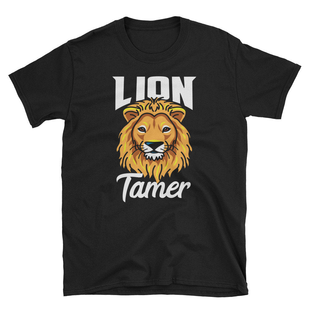 Lion Tamer Cute Animal Cirus Birthday Apparel ShortSleeve TShirt Graphic Tee – Feel-Good Design · Perfect For Daily Wear