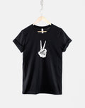 Skeleton Peace Hand Sign Tshirt Love Pastel Goth T Shirt Graphic Tee – Premium Graphic · Must-Have Style