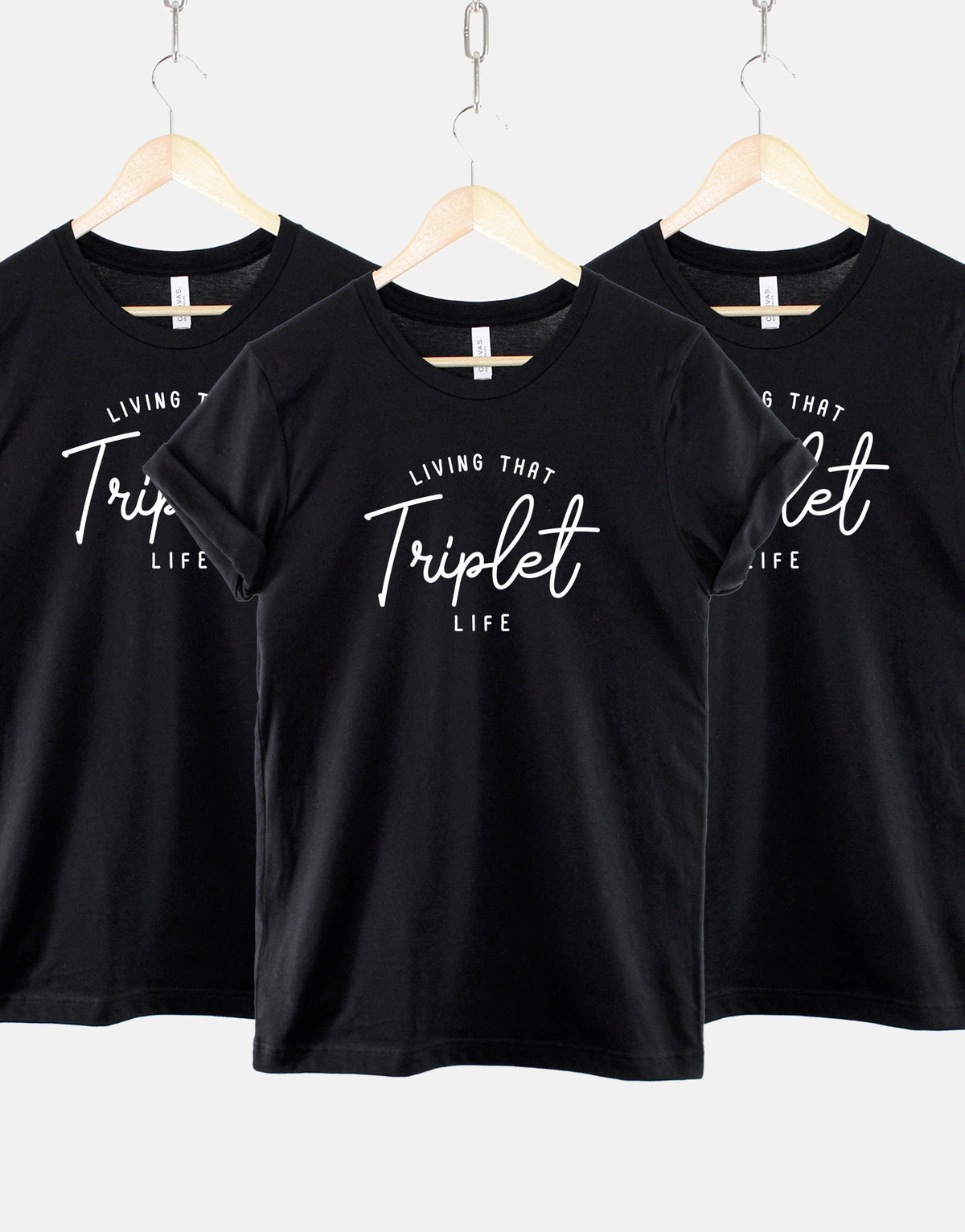 Kids Triplet Matching TShirt Cute Childrens Birthday T Shirt Graphic Tee – Easygoing Wear · Perfect For Daily Wear
