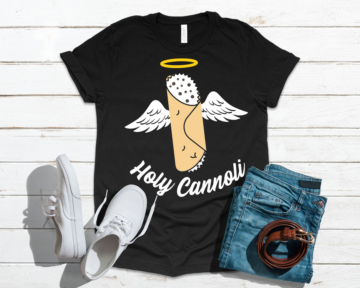 Holy Cannoli Funny Dessert TShirt Tank Top Hoodie Sweatshirt Long Sleeve Apparel Gift Hoodie – Cozy Vibes · Perfect For Daily Wear