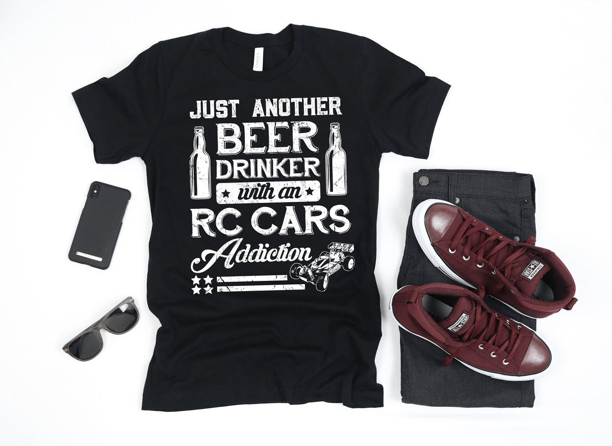 RC Cars Beer Funny TShirt Tank Top Hoodie Sweatshirt Long Sleeve Apparel Gift Hoodie – Aesthetic Look · High-Quality Print