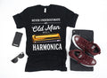 Old Man Harmonica Funny Birthday TShirt Tank Top Hoodie Sweatshirt Long Sleeve Apparel Gift Hoodie – Warm & Stylish · Top Pick For Any Outfit