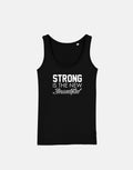Workout Womans Gym Tank Top Stong Is The New Beautiful Girls Fitness Workout Racer Back Vest Tank Top – Soft Feel · Trending Graphic Apparel