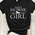 Mini Horse Girl T Shirt Great Miniature Horse Gifts for Girls or Women Horse Lover Apparel Graphic Tee – Fan Favorite · Top Pick For Any Outfit