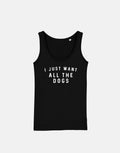 I Just Want All The Dogs Vest Dog Lover Walking Tank Top Tank Top – Cozy Vibes · Must-Have Style