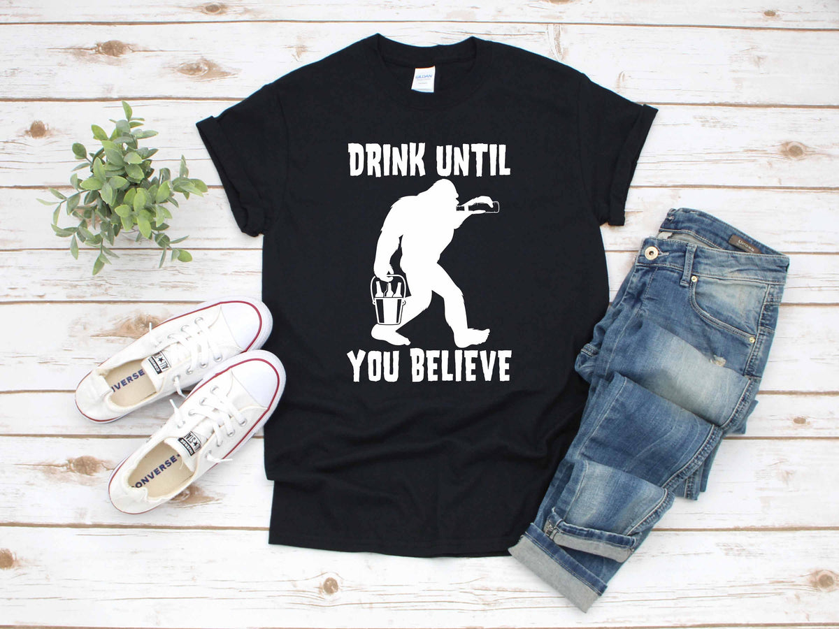 Bigfoot Drink Beer Funny Sasquatch TShirt Tank Top Hoodie Hoodie Long Sleeve Apparel Gift Hoodie – Warm & Stylish · Trending Graphic Apparel