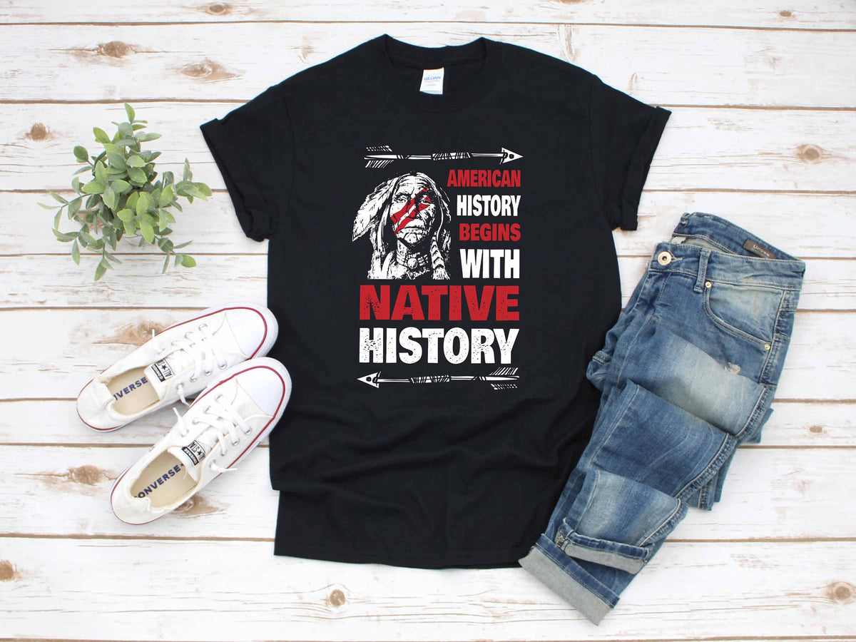 Native American History TShirt Tank Top Hoodie Hoodie Long Sleeve Apparel Gift Hoodie – Soft Feel · Must-Have Style