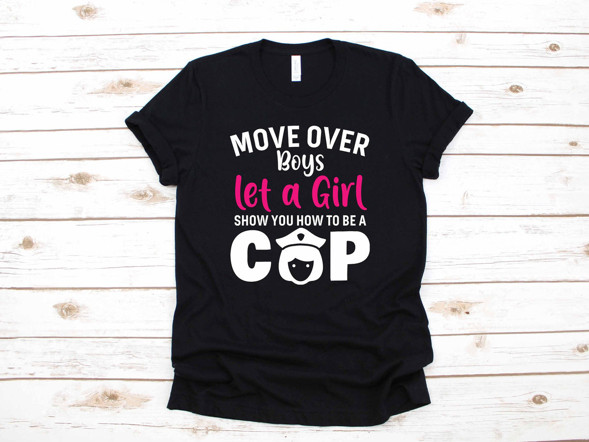 Girl Police Officer TShirt Gift Female Law Enforcement Long Sleeve Hoodie Sweatshirt Tank Top Hoodie – Premium Graphic · High-Quality Print