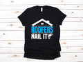 Roofer Funny Roofing Nail Pun Construction Gift TShirt Long Sleeve Sweatshirt Hoodie Hoodie – Soft Feel · Top Pick For Any Outfit