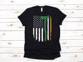 Irish Firefighter USA Flag Gift TShirt Long Sleeve Sweatshirt Hoodie Tank Top Hoodie – Soft Feel · Trending Graphic Apparel