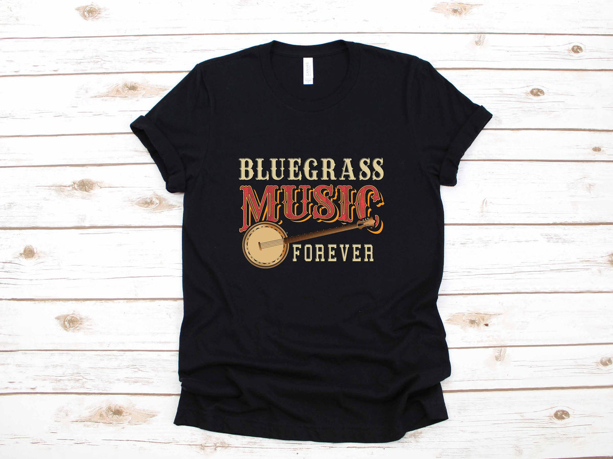 Bluegrass Music Apparel Banjo Gift TShirt Long Sleeve Sweatshirt Hoodie Tank Top Hoodie – Easygoing Wear · Trending Graphic Apparel