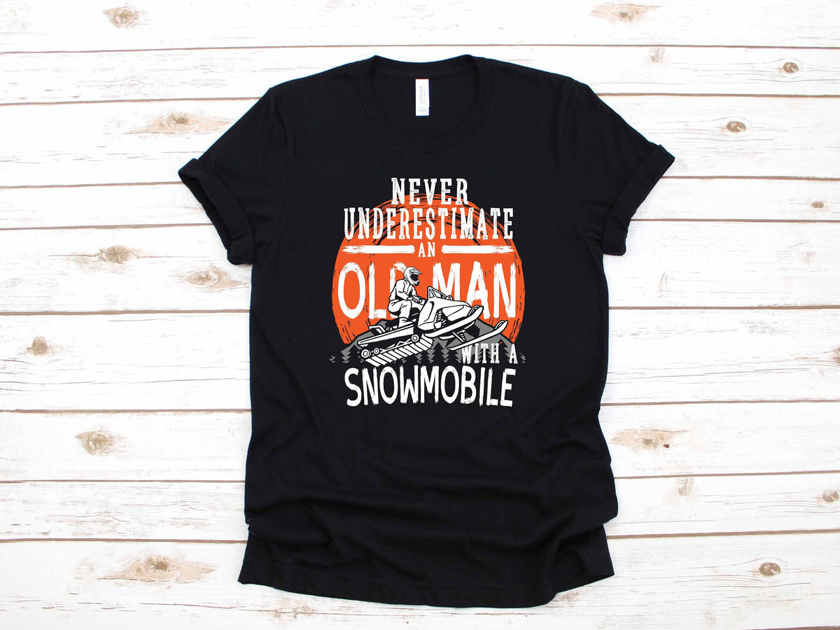 Old Man Snowmobile Apparel Snowmobiling Birthday Gift TShirt Long Sleeve Sweatshirt Hoodie Tank Top Hoodie – Fan Favorite · Perfect For Daily Wear