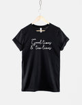 Good Times and Tan Lines Tshirt Summer Vacation T Shirt Graphic Tee – Easygoing Wear · Top Pick For Any Outfit