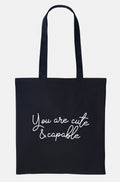 You Are Cute And Capable Tote Bag Grocery Shopping Reusable Market Bag Tote Bag – Soft Feel · Great Gift For Fans