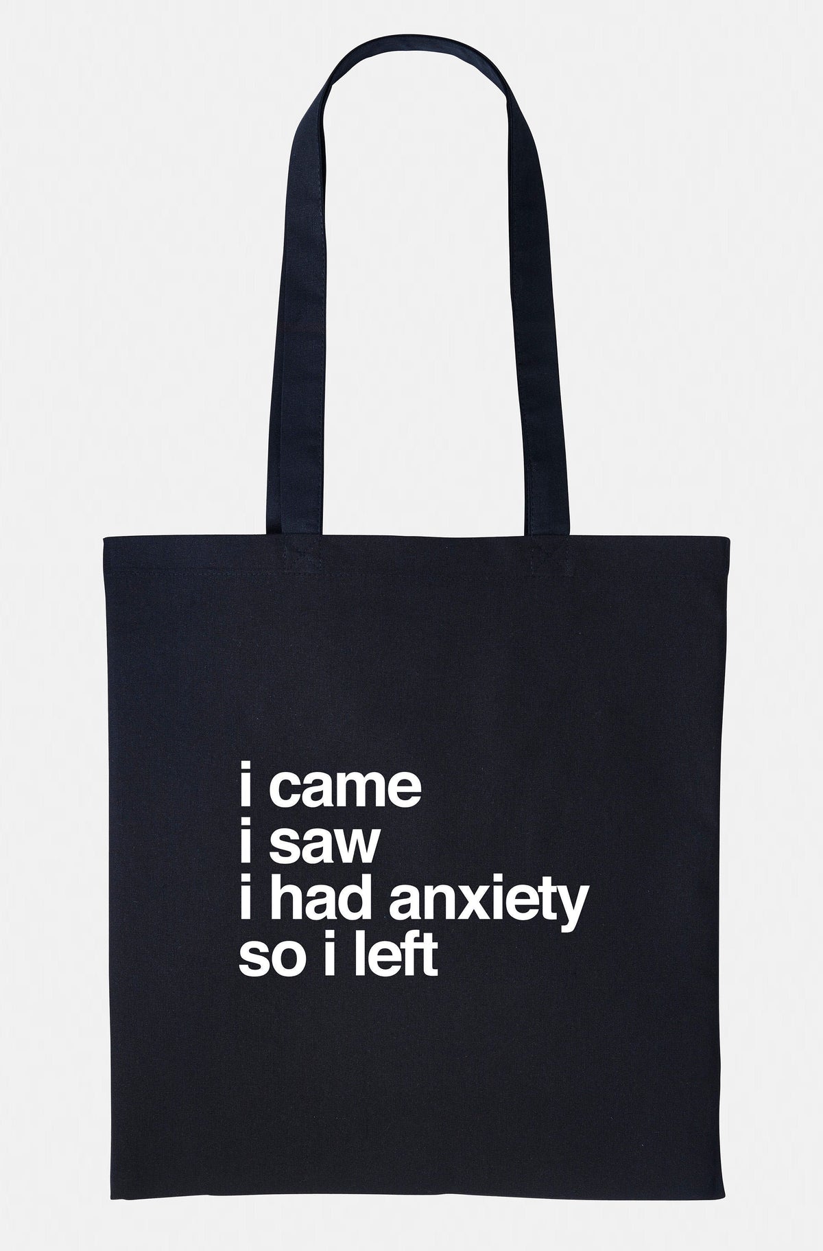 I Came I Saw I Had Anxiety So I Left Tote Socially Awkward Shopping Bag Market Grocery Bag Tote Bag – Bold Style · Perfect For Daily Wear