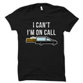 Mortuary Gift Mortuary Shirt Mortician Gift Mortician Shirt Funeral Director Gift Funeral Director Shirt I Can39t I39m On Call OS2164 Graphic Tee – Aesthetic Look · Must-Have Style