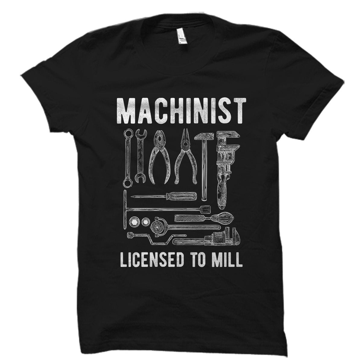 Machine Operator Gift Machinist Shirt Machinist Gift Machine Operator Shirt Future Machinist Gift Licensed To Mill OS2409 Graphic Tee – Aesthetic Look · Great Gift For Fans