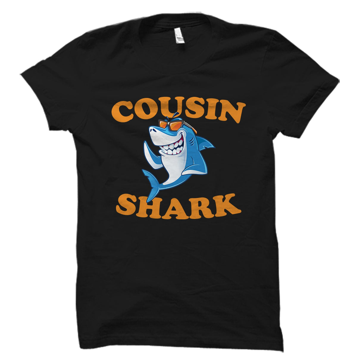 Cousin Gift Cousin Shirt Cousin TShirt Gift for Cousin Cousin Shark Shirt Shark Shirt Shark Gift OS2121 Graphic Tee – Feel-Good Design · Perfect For Daily Wear