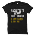 Funny Architect Gift Landscape Architect Shirt Architecture Shirt Architecture Gift Architect Student Gift Architect Major OS3562 Graphic Tee – Everyday Comfort · Perfect For Daily Wear