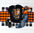 Six Pack Abs Funny Halloween Muscles Costume TShirt Apparel Gift Kid Child Infant Baby Bodysuit One Piece Graphic Tee – Easygoing Wear · Top Pick For Any Outfit