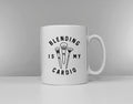 Blending Is My Cardio Coffee Mug Girls Gift Make Up Makeup Artist Gift Graphic Tee – Fan Favorite · Great Gift For Fans
