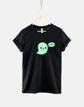 Kids Glow In The Dark Halloween Cute Ghost Boo Halloween TShirt Childrens Halloween T Shirt Graphic Tee – Feel-Good Design · High-Quality Print