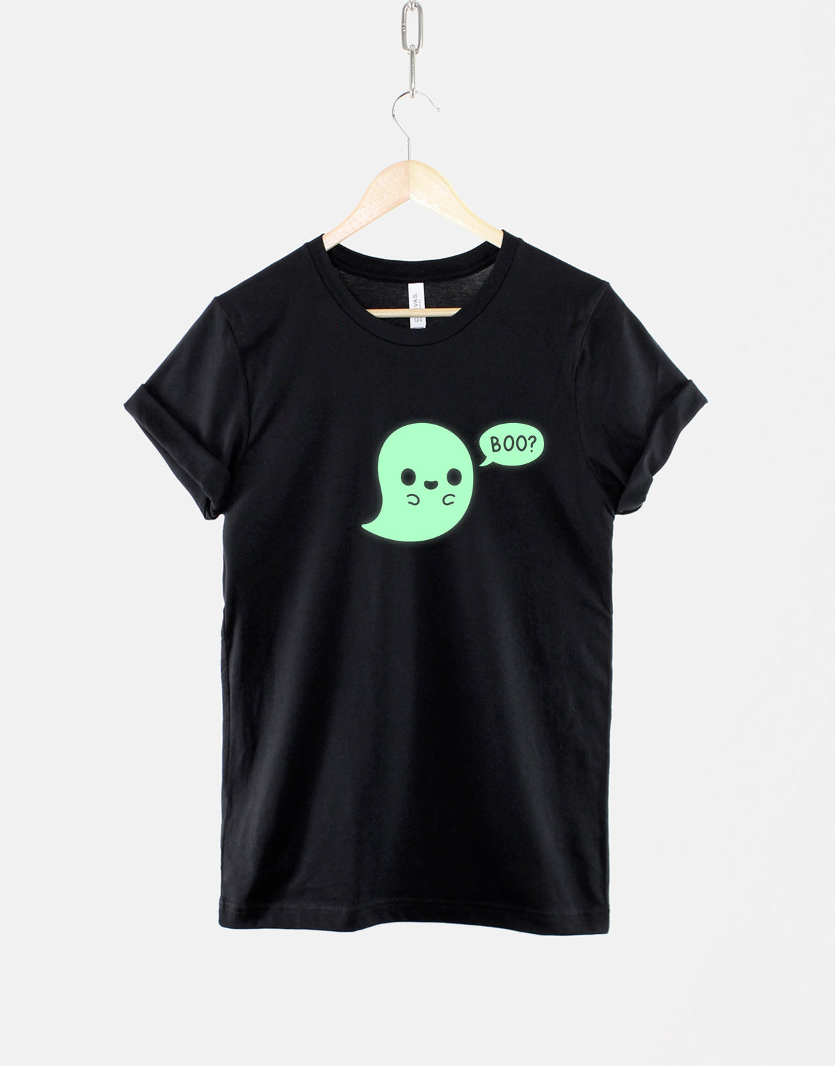 Kids Glow In The Dark Halloween Cute Ghost Boo Halloween TShirt Childrens Halloween T Shirt Graphic Tee – Feel-Good Design · High-Quality Print